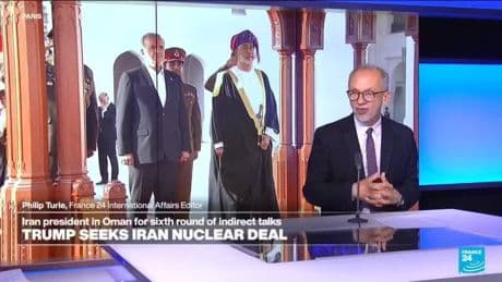 Iran president in Oman for sixth round of talks about nuclear deal with US