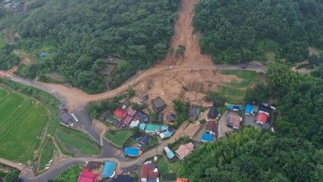 En Corée du Sud, le bilan des pluies torrentielles s’alourdit à quatorze morts