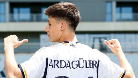 Real Madrid'den Arda Güler'e büyük onur