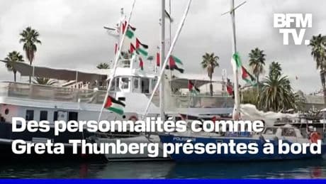 Une nouvelle flottille en route pour Gaza est partie de Barcelone