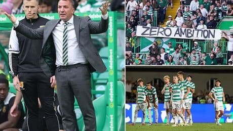 Brendan Rodgers told us Europe was Celtic's grand plan in 2023... how hollow those words sound now