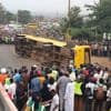 21 doden nadat bus met nabestaanden van een begrafenis omslaat in Kenia