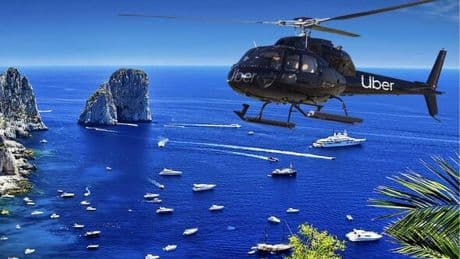 Uber set to launch helicopter service in famous Italy tourism spot this summer