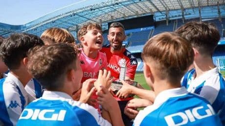 El Deportivo y el CD Calasanz vencen en el Mini Teresa Herrera