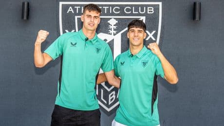El Athletic pesca en Zubieta