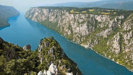 Wo die Donau fast ein Meer ist