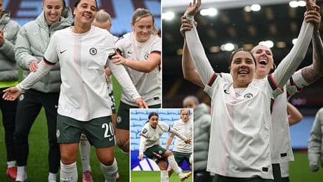 Sam Kerr scores her 100th goal for Chelsea in dream return from injury