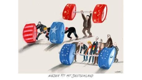 Die besten Karikaturen der WELT: Stark dank Deutschland?