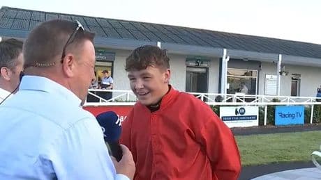 Jockey, 17, jokes he'll quit undefeated after beating Patrick Mullins on first ride