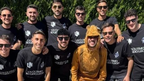 Unai Núñez celebra su despedida de soltero