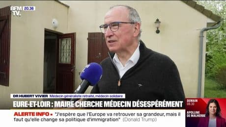 LE REPORTAGE DU 20H - Déserts médicaux: la commune de Bû (Eure-et-Loir) va accueillir 52 médecins par an