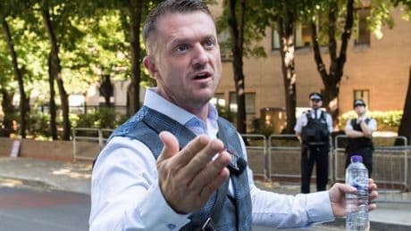 Tommy Robinson deletes tweet of mixed-heritage family in park now ‘living in fear’
