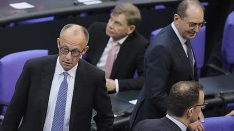 German lawmakers reject Friedrich Merz as chancellor in a stunning 1st round