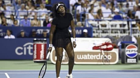 Venus Williams kan niet opnieuw winnen; Poolse Magdalena Frech te sterk in Washington