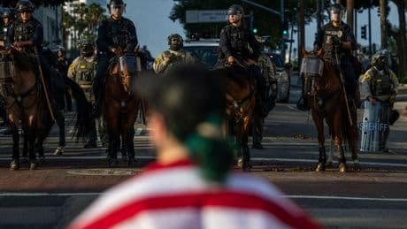 As legal fight over Guard deployment plays out, Noem vows to continue Trump's immigration crackdown