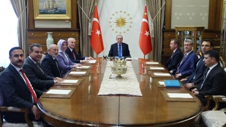 Erdoğan, Kamu Denetçiliği Kurumu heyetini kabul etti