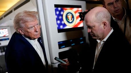 Trump reitera su negativa a que Irán tenga armas nucleares: 'Quiero que sea un país grande y feliz, pero no pueden tenerlas'