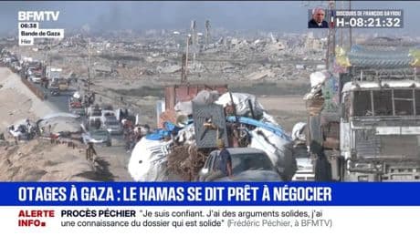 Cessez-le-feu, libération des otages... Le Hamas se dit "prêt à des négociations"