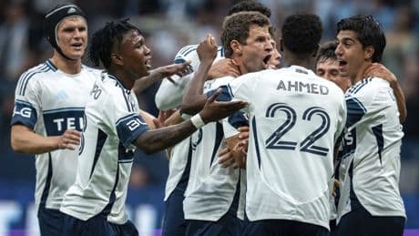 Erstes Spiel in Kanada: Müller jubelt bei Vancouver-Debüt zu früh