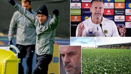 Bodo/Glimt relish 'biggest game ever' against Tottenham, with Arctic minnows still believing in giant killing ahead of Europa League second leg on plastic pitch