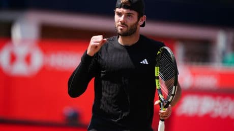 Jacob Fearnley reaches first ATP Tour-level quarter-final at Queen’s