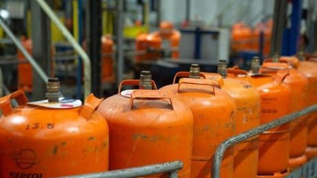 La bombona de butano alcanza los 18 euros y toca máximos de noviembre de 2022
