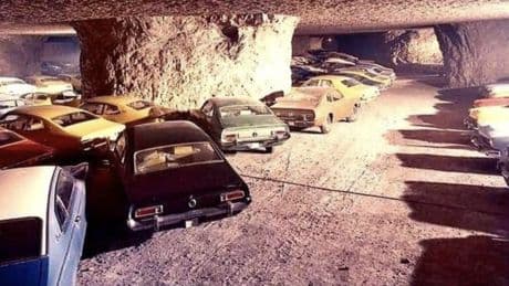 La curiosa historia de miles de coches Ford nuevos que se almacenaron en una vieja mina a la espera de tiempos mejores que nunca llegaron