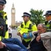 Hundreds arrested at London protest supporting banned group Palestine Action