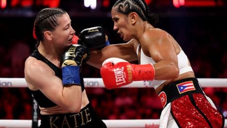 Katie Taylor completes legendary trilogy over Amanda Serrano with majority decision win