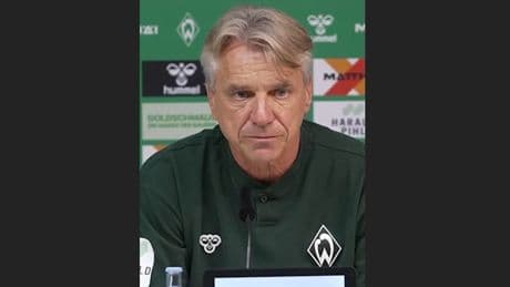 Entscheidung gefallen - Werder-Trainer zur Torwart-Frage