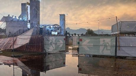 Gelände abgesoffen - Schweres Unwetter! Veranstalter sagt Festival ab