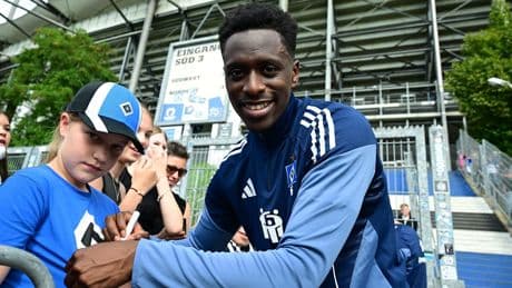 Lokonga und der Bayern-Trainer - Kompany war Riesen-Fan vom neuen HSV-Star