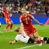 Spanje naar EK-finale dankzij geniale actie Aitana Bonmatí in verlenging tegen Duitsland