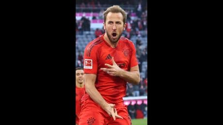 Bundesliga-Saison 2024/25 - Die schönsten Tore von Harry Kane