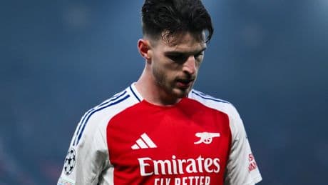 Declan Rice makes defiant new Arsenal trophy vow after Champions League exit