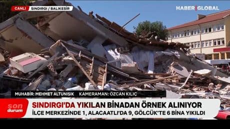 Sındırgı'da 3 katlı bina neden yıkıldı? "Kolon kesilmiş olabilir mi" sorusu gündemde