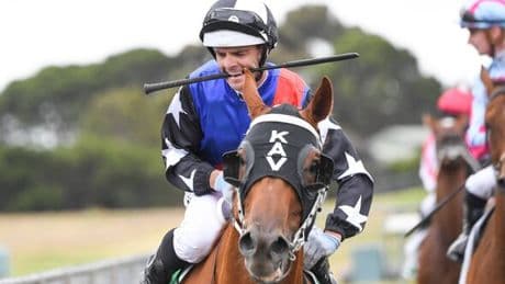 Horse racing jockey slapped with ban after fight with rival left him hospitalised
