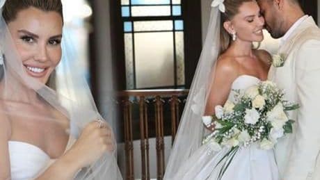 Haberler: Eda Erol-Ekrem Karaçayır evlendi! Düğün sonrası balayı rotası belli oldu