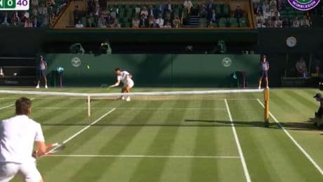 Wimbledon presume con las dejadas de Carlos Alcaraz: ¿el mejor de la historia de ese golpe?