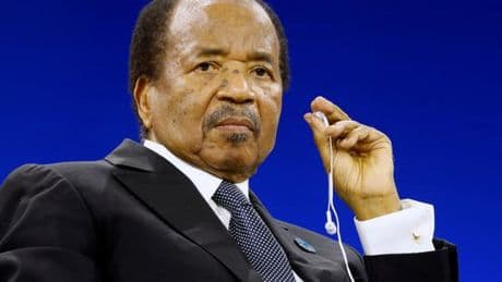 Paul Biya, président camerounais depuis 42 ans, se déclare candidat pour un huitième mandat