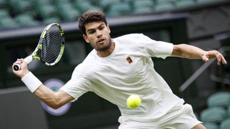 Alcaraz - Fognini: a qué hora juega y dónde ver hoy por TV el partido de Wimbledon