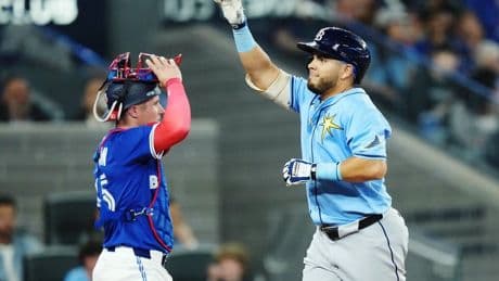 Caminero’s ninth inning grand slam leads Rays