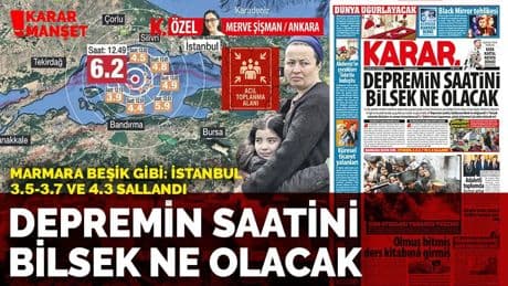 Depremin saatini bilsek ne olacak