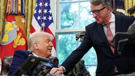UK wins race to shake off worst of Trump trade tariffs – but No 10 wants more