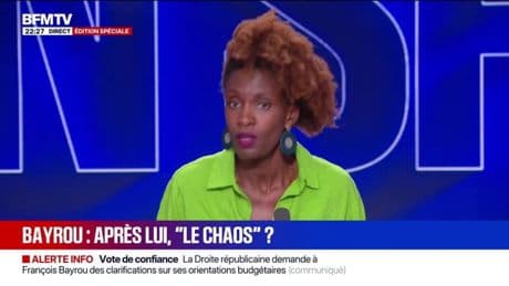 Démission d'Emmanuel Macron: "Ses deux mandats ont été ponctués de mouvements sociaux hors du commun", rappelle Rokhaya Diallo, auteure