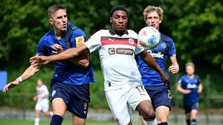 Test mit vielen Talenten - Dapo trifft wieder gegen Kiel