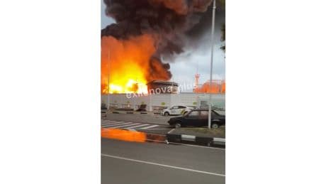 Brand in oliedepot Sotsji, gouverneur beschuldigt Oekraïne van droneaanval