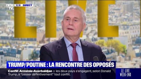 Rencontre Trump/Poutine: "Le droit international est fait par les plus fort", déclare le lieutenant colonel Vicent Arbaretier