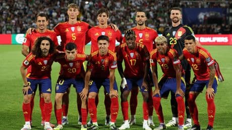 Turquía - España, en directo: alineaciones, horario y dónde ver el partido de clasificación para el Mundial