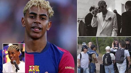 Barcelona hand Lamine Yamal iconic shirt number as club look to allay fears of 'bad influence' in wake of 'dwarves and escorts' 18th birthday party